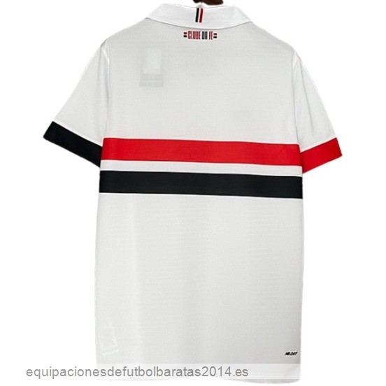 Nuevo Tailandia 1ª Camiseta São Paulo 24/25 Blanco Baratas